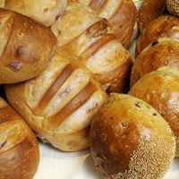 天然酵母使用のパン